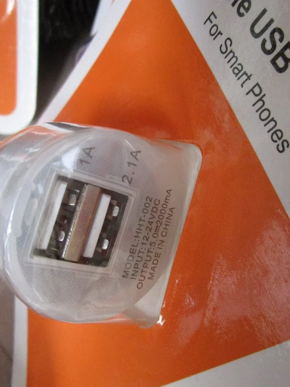 NWT dual USB car charger